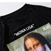 Funny Mona Lisa Printed Short Sleeve T Shirts Streetwear Men Summer Harajuku Hip Hop Top Tees Male Tshirts | Vimost Shop.