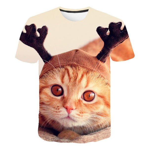 Hot Sell 3D printed Animal fox Women T shirts Summer Girls High Quality Cute color Casual short Sleeves Female Male Tshirts | Vimost Shop.