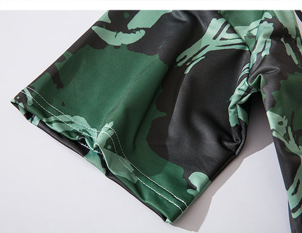 Hip Hop Color Block Character Print Mens T Shirt Harajuku Streetwear Tops Fashion Casual Cotton Short Sleeve | Vimost Shop.