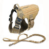 Military Tactical Dog Harness Pet Training Dog Vest Metal Buckle German Shepherd K9 Dog Harness and Leash For Small Large Dogs | Vimost Shop.