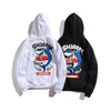 Funny Anime Shark Printed Hooded Sweatshirts Mens Streetwear Fleece Hoodies Autumn Casual Clothing | Vimost Shop.