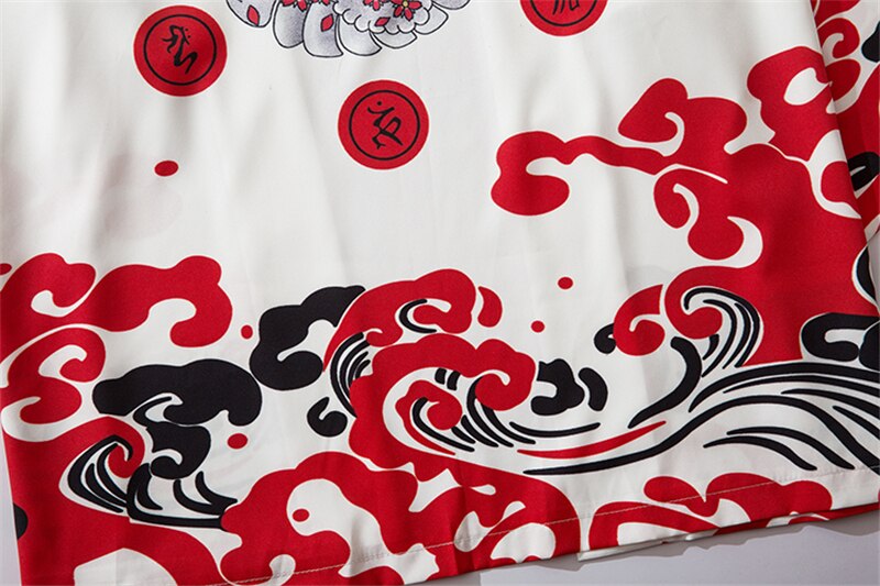 Japanese Demon Kimono Men Cardigan Shirt Yukata Man Haori Obi Clothes Tradition Clothing Male China Kimono Robe | Vimost Shop.