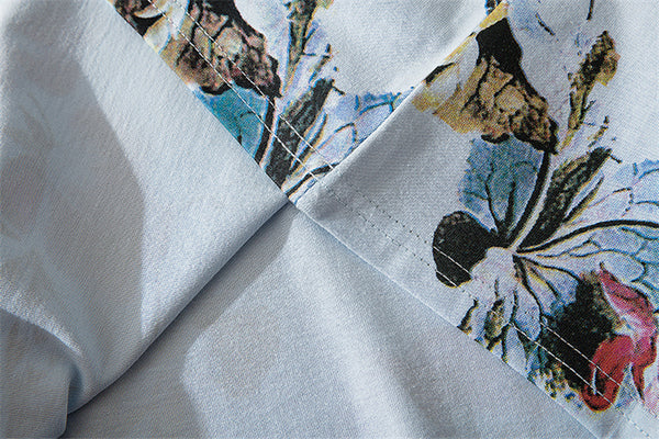 Japanese Geisha Tshirt Streetwear Short Sleeve T Shirt Japan Cotton Tops Tees Men Harajuku Hip Hop T-Shirt | Vimost Shop.