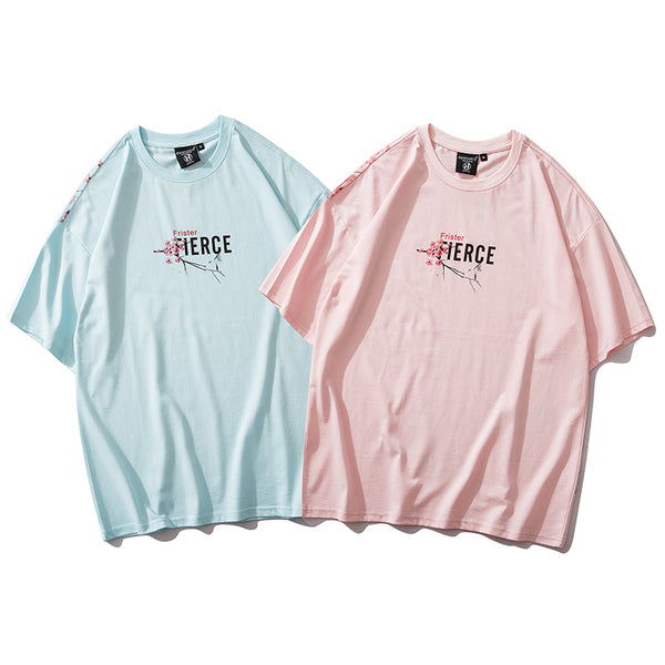 Japanese Geisha Tshirt Streetwear Short Sleeve T Shirt Japan Cotton Tops Tees Men Harajuku Hip Hop T-Shirt | Vimost Shop.