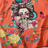 Japanese Geisha Tshirt Streetwear Short Sleeve T Shirt Japan Cotton Tops Tees Men Harajuku Hip Hop T-Shirt | Vimost Shop.