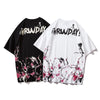 Japanese Geisha Tshirt Streetwear Short Sleeve T Shirt Japan Cotton Tops Tees Men Harajuku Hip Hop T-Shirt | Vimost Shop.