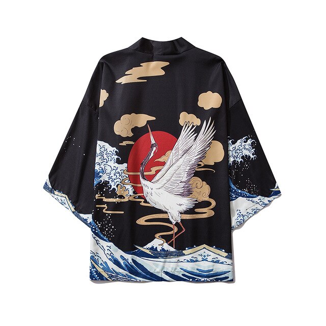 Anime Beauty Devil Kimono Streetwear Style Men Women Cardigan Japanese Robe Female Traditional Clothing | Vimost Shop.