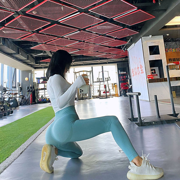 Women High Waist Seamless Leggings Gym Leggings Sport Fitness Legins Sportowe Yoga Pants Scrunch Butt Leggings Running | Vimost Shop.