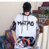 Hip Hop Dark Cat Print Men T Shirt Harajuku Streetwear Hooded Tops Tees Casual Cotton Short Sleeve | Vimost Shop.