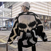 Men Skull Printed Hip Hop Sweater Streetwear High Quality Loose Oversized Sweaters Casual Pullover Clothing KA13 | Vimost Shop.