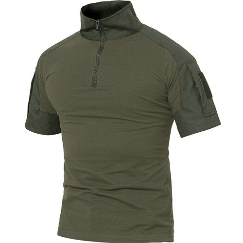 Men T-Shirts Multicam Camouflage Tactical T-Shirt Cotton Short Sleeve Top Tees Army Military Tee Shirts Paintball | Vimost Shop.
