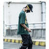 Multi-pocket Hip Hop Harem Pants Men Elastic Waist Trousers Joggers Casual Loose Ribbons Cargo Pants Sweatpants | Vimost Shop.