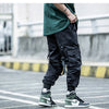 Multi-pocket Hip Hop Harem Pants Men Elastic Waist Trousers Joggers Casual Loose Ribbons Cargo Pants Sweatpants | Vimost Shop.