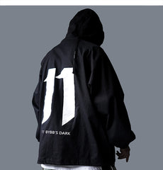 Hip Hop Men Cargo Jackes Autumn Fashion Casual Pullover Streetwear Harajuku Multi Pockets Male Coats Jacket
