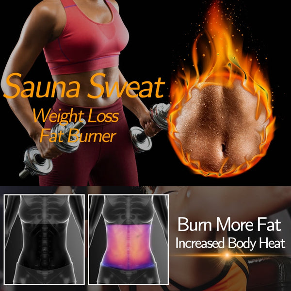 Women Body Shaper Waist Trainer Corset Weight Loss Cinchers Sports Girdle Sauna Sweat Fat Burner Slimming Sheath Fitness Belt | Vimost Shop.
