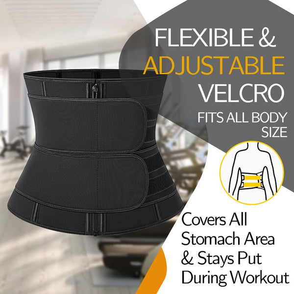 Women Body Shaper Waist Trainer Corset Weight Loss Cinchers Sports Girdle Sauna Sweat Fat Burner Slimming Sheath Fitness Belt | Vimost Shop.