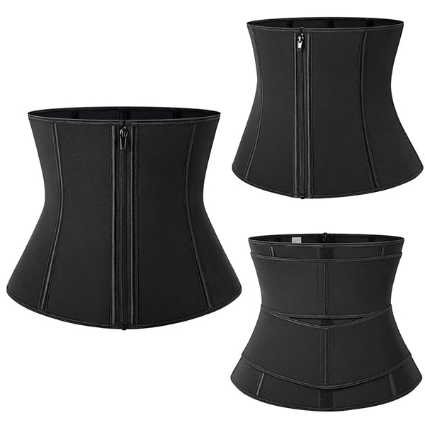 Women Body Shaper Waist Trainer Corset Weight Loss Cinchers Sports Girdle Sauna Sweat Fat Burner Slimming Sheath Fitness Belt | Vimost Shop.