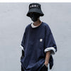 Japanese Style Streetwear T Shirt Men Hip Hop Casual Short Sleeve Summer Fashion Casual Male Techwear Tshirt | Vimost Shop.