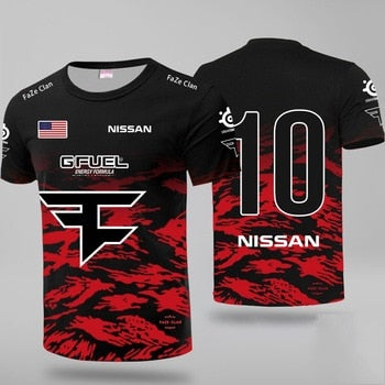 LOL CSGO Top Team Faze Uniform Jersey Niko Fans T-shirt Men Women Faze Clan Custom ID T shirts Rain Tee Shirt Custom Flag | Vimost Shop.