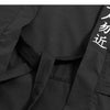Harajuku Open Stitch Jackets Men Hip Hop Thin Coats Ribbons Japanese Style Male Seven-cent Sleeve Streetwear | Vimost Shop.