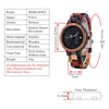 Wood Ladies Watches Women  Quartz Wristwatch Female Show Date Week Fast Shipping From USA Gift Box | Vimost Shop.
