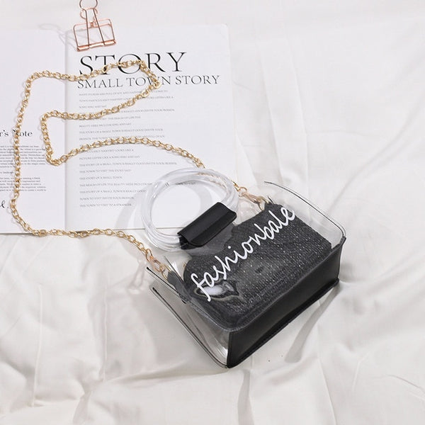 Transparent Jelly Bag Women's Shoulder Crossover Bag/Handbag Mother-in-law Bags Summer Straw Casual Fairy Bag Beach Handbag | Vimost Shop.