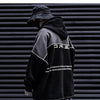 Patchwork Color Block Thick Hooded Sweatshirts Men Harajuku Hip Hop Pullover Casual Cargo Hoodies Streetwear | Vimost Shop.