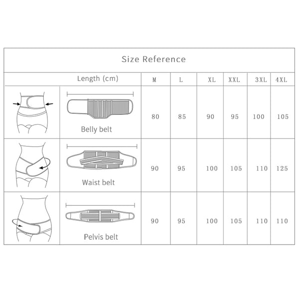 3in1 Belly/Abdomen/Pelvis Postpartum Belt Body Recovery Shapewear Waist Cinchers Waist Trainer Corset Belly Bands Support | Vimost Shop.