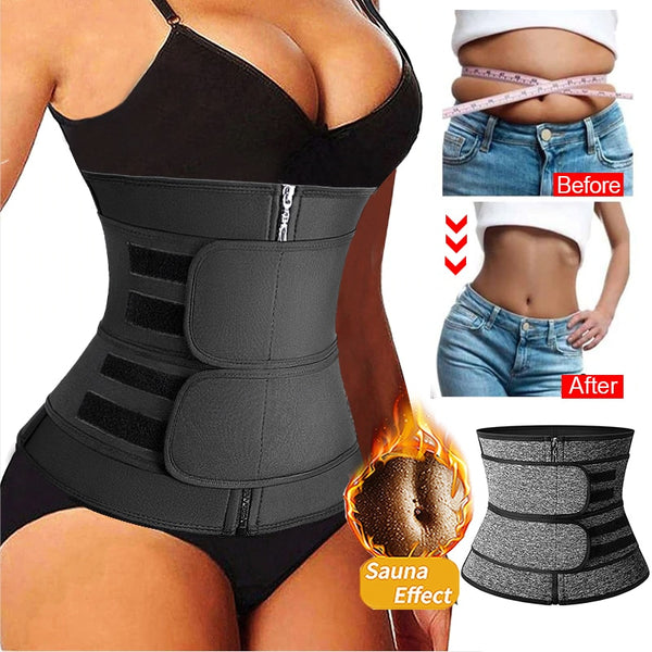 Women Waist Trainer Neoprene Body Shaper Belt Slimming Sheath Belly Reducing Shaper Tummy Sweat Shapewear Workout Shaper Corset | Vimost Shop.