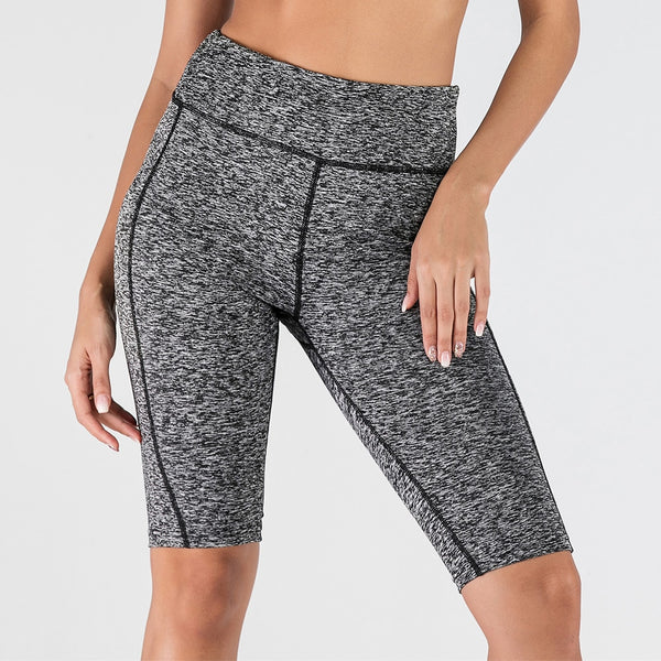 Sexy Women Stretch Biker Shorts Workout Leggings Neon Green Black Athletic Workout Fitness Jogger High Waist Yoga Shorts | Vimost Shop.