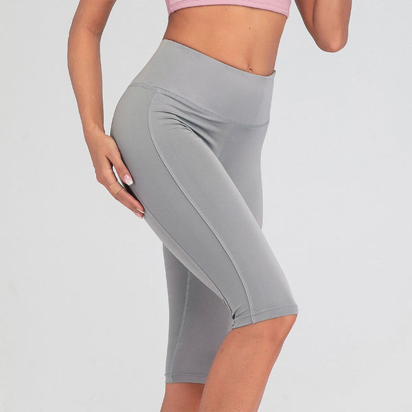 Sexy Women Stretch Biker Shorts Workout Leggings Neon Green Black Athletic Workout Fitness Jogger High Waist Yoga Shorts | Vimost Shop.