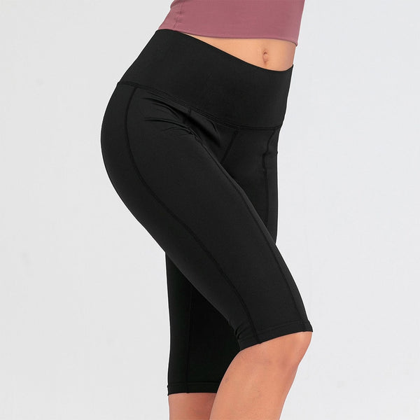 Sexy Women Stretch Biker Shorts Workout Leggings Neon Green Black Athletic Workout Fitness Jogger High Waist Yoga Shorts | Vimost Shop.