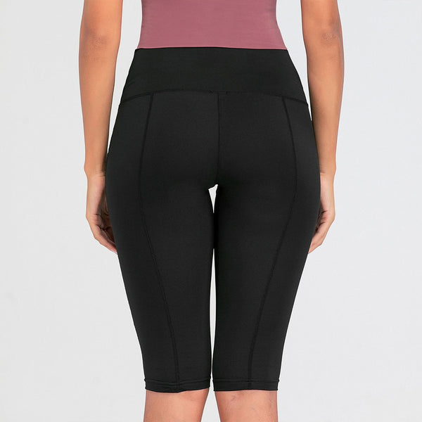 Sexy Women Stretch Biker Shorts Workout Leggings Neon Green Black Athletic Workout Fitness Jogger High Waist Yoga Shorts | Vimost Shop.