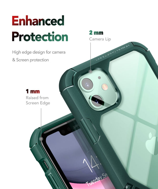 TPU Case For iPhone 11 Case Rugged Cell Phone Cases Heavy Duty Shockproof Drop Protection Cover For iPhone 11 6.1 Inch | Vimost Shop.