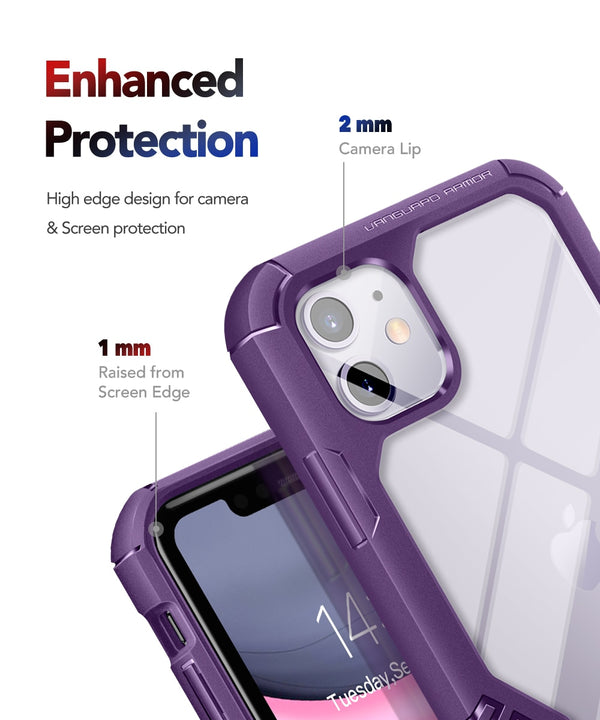 TPU Case For iPhone 11 Case Rugged Cell Phone Cases Heavy Duty Shockproof Drop Protection Cover For iPhone 11 6.1 Inch | Vimost Shop.