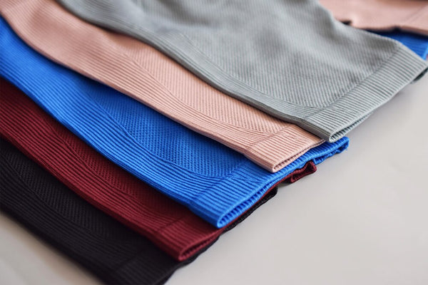 Summer Women Yoga Shorts High Waist Knitted Training Fitness Knee Length Pants Gym Workout Leggings Active Sport Trousers | Vimost Shop.