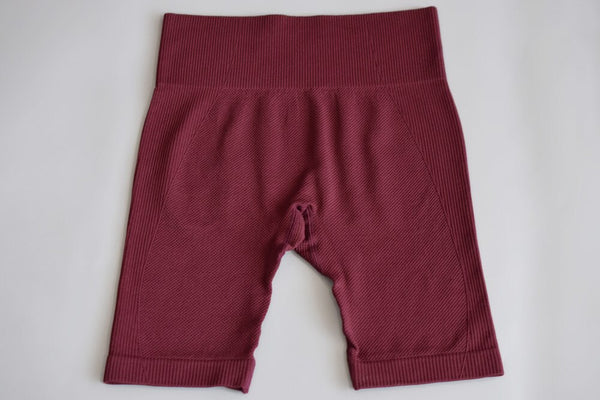 Summer Women Yoga Shorts High Waist Knitted Training Fitness Knee Length Pants Gym Workout Leggings Active Sport Trousers | Vimost Shop.