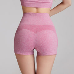 Solid Yoga Seamless Fitness Shorts Workout Dots Shorts Scrunch Butt Jogging Short Pants Fashion Running Gym Leggings Shorts