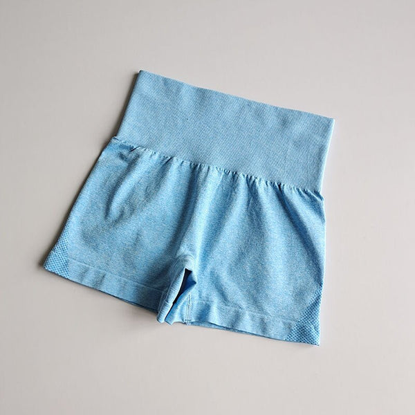 Solid Yoga Seamless Fitness Shorts Workout Dots Shorts Scrunch Butt Jogging Short Pants Fashion Running Gym Leggings Shorts | Vimost Shop.