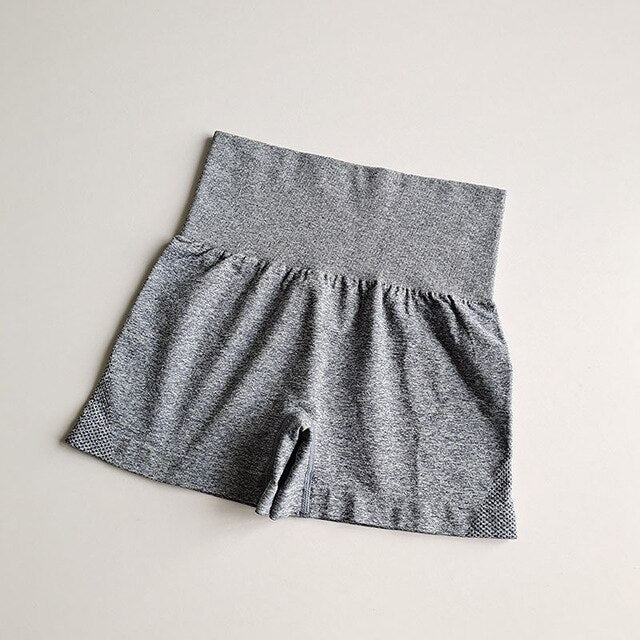Solid Yoga Seamless Fitness Shorts Workout Dots Shorts Scrunch Butt Jogging Short Pants Fashion Running Gym Leggings Shorts | Vimost Shop.