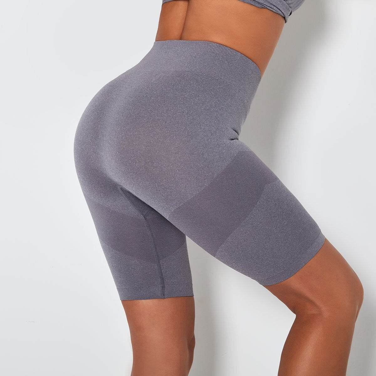 Patchwork Fitness Yoga Short Pants For Women Training Workout Sports Leggings Energy Sportswear Gym Clothing Hips Lifting | Vimost Shop.