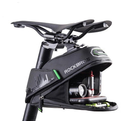 Rainproof Bicycle Bag Shockproof Bike Saddle Bag For Refletive Rear Large Capatity Seatpost MTB Bike Bag Accessories
