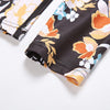 Flower Print Yoga Fitness Clothing For Women Vest Crop Top Leggings Sports Pants Suit Gym Fitness Jogging Slim Tracksuit Outfits | Vimost Shop.