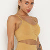 Seamless Sports Fitness Yoga Bra Top For Women Running Gym Workout Push Up Beauty Back Top Clothing Cami Sportswear Crop Top | Vimost Shop.