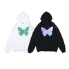 Men Hip Hop Variable Reflective Butterfly Hoodie Sweatshirt Autumn Streetwear Harajuku Oversized Cotton Pullover Hoodie | Vimost Shop.