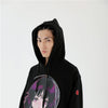 Reflective Anime Hooded Sweatshirts Hoodies Japanese Men/women Harajuku Casual Pullover Hoodie Hip Hop Cotton Tops | Vimost Shop.
