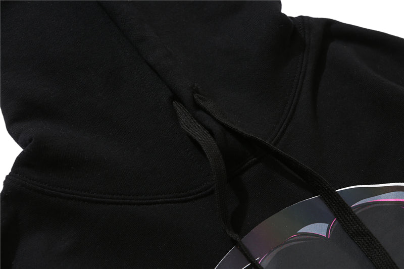 Reflective Anime Hooded Sweatshirts Hoodies Japanese Men/women Harajuku Casual Pullover Hoodie Hip Hop Cotton Tops | Vimost Shop.