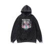 Streetwear Perceived Print Washed Hoodie Men Hip Hop Harajuku Oversized Hoodie Sweatshirt Pullover Autumn Cotton Black | Vimost Shop.