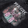 Streetwear Perceived Print Washed Hoodie Men Hip Hop Harajuku Oversized Hoodie Sweatshirt Pullover Autumn Cotton Black | Vimost Shop.