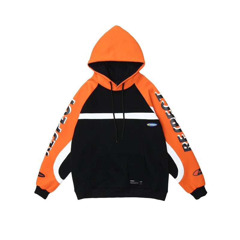 Hip Hop Patchwork Hoodie Sweatshirt Mens Harajuku Hoodie Streetwear HipHop Pullover Fleece Winter Autumn Pink Tops | Vimost Shop.